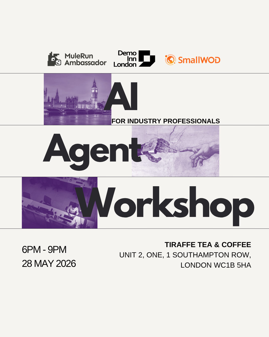 Cover art for #AI Agent Workshop: For Industry Professionals — London, United Kingdom