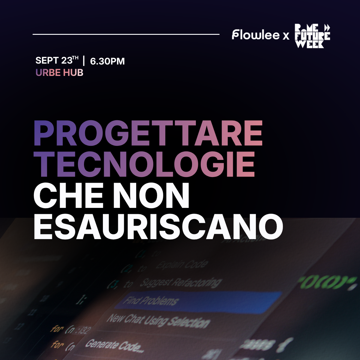 Progettare tecnologie che non esauriscano