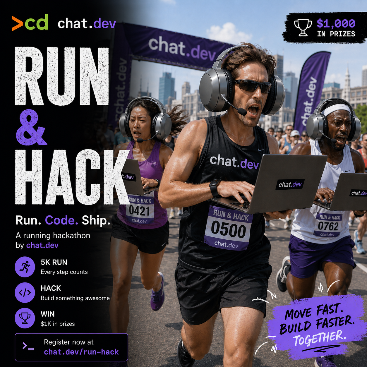 Cover art for #Run & Hack NYC Post-TechWeek — New York, NY