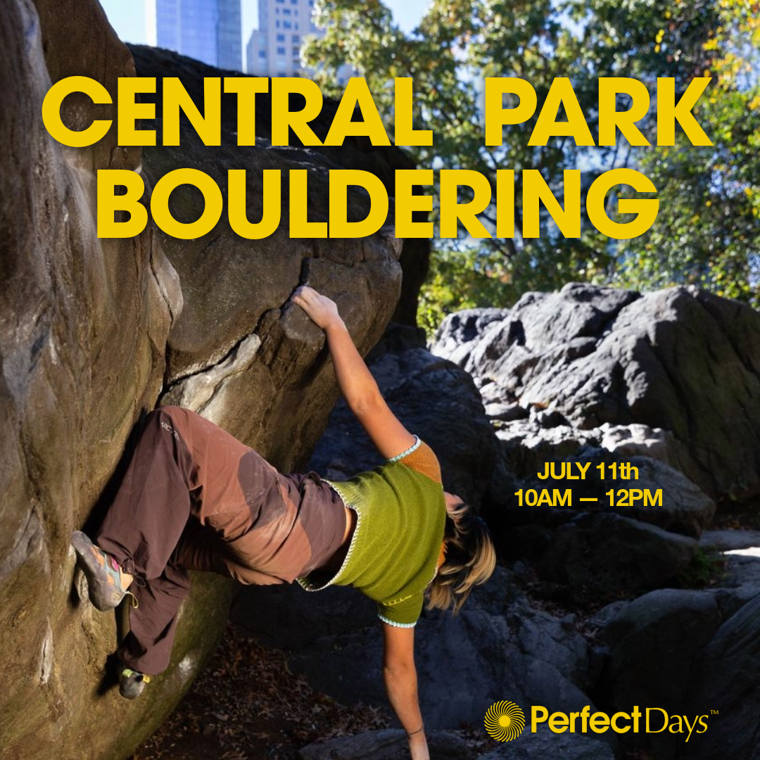 Cover art for #Perfect Days: Central Park Bouldering — Umpire Rock