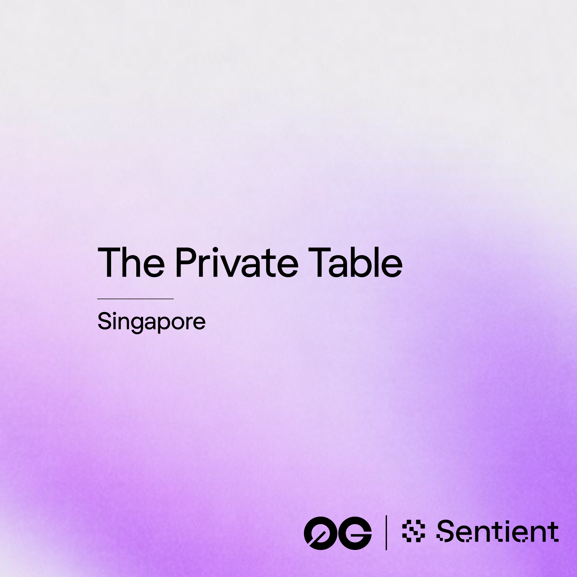 Cover art for #The Private Table | SuperAI 2026 — Singapore
