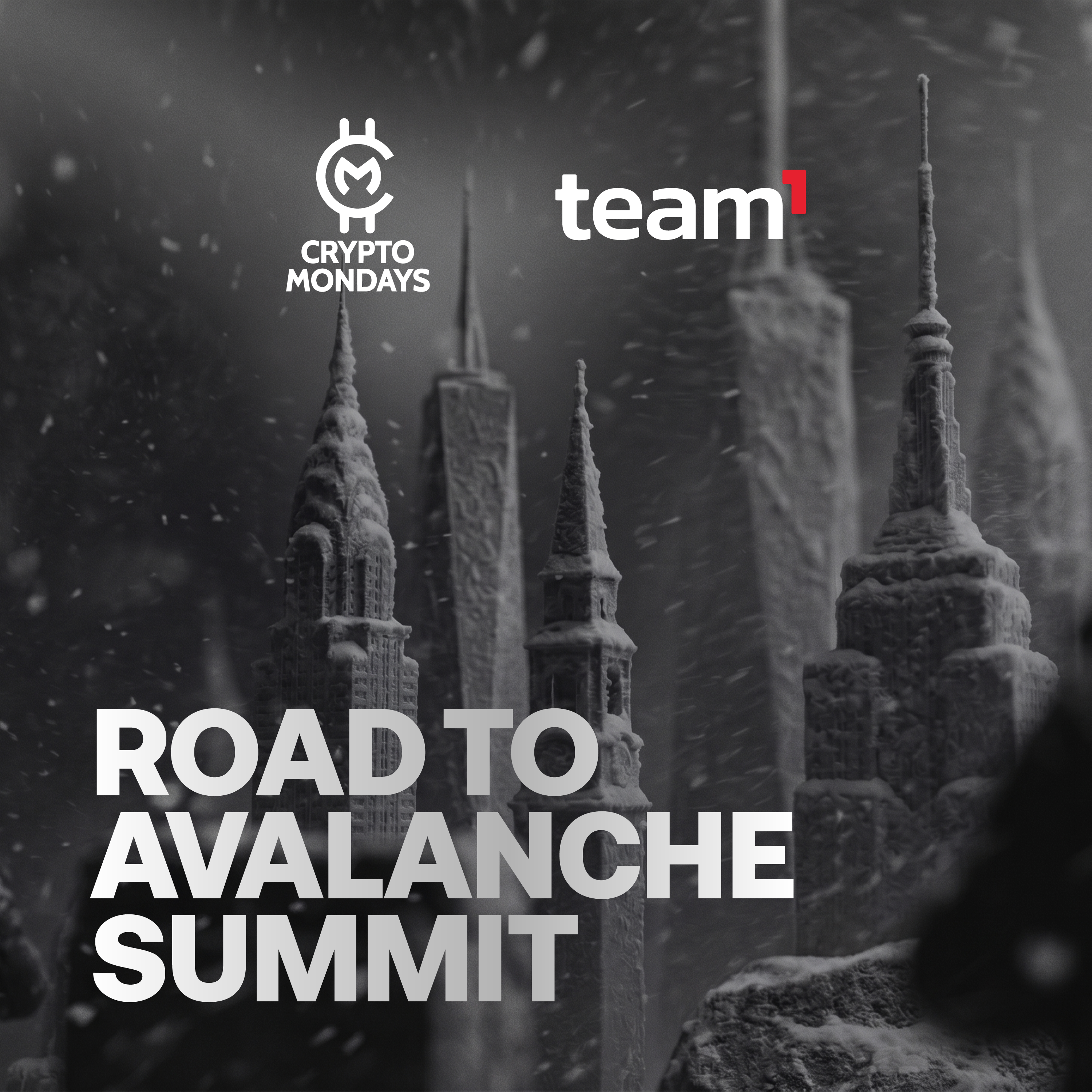 CryptoMondays x Team1: Road to Avalanche Summit