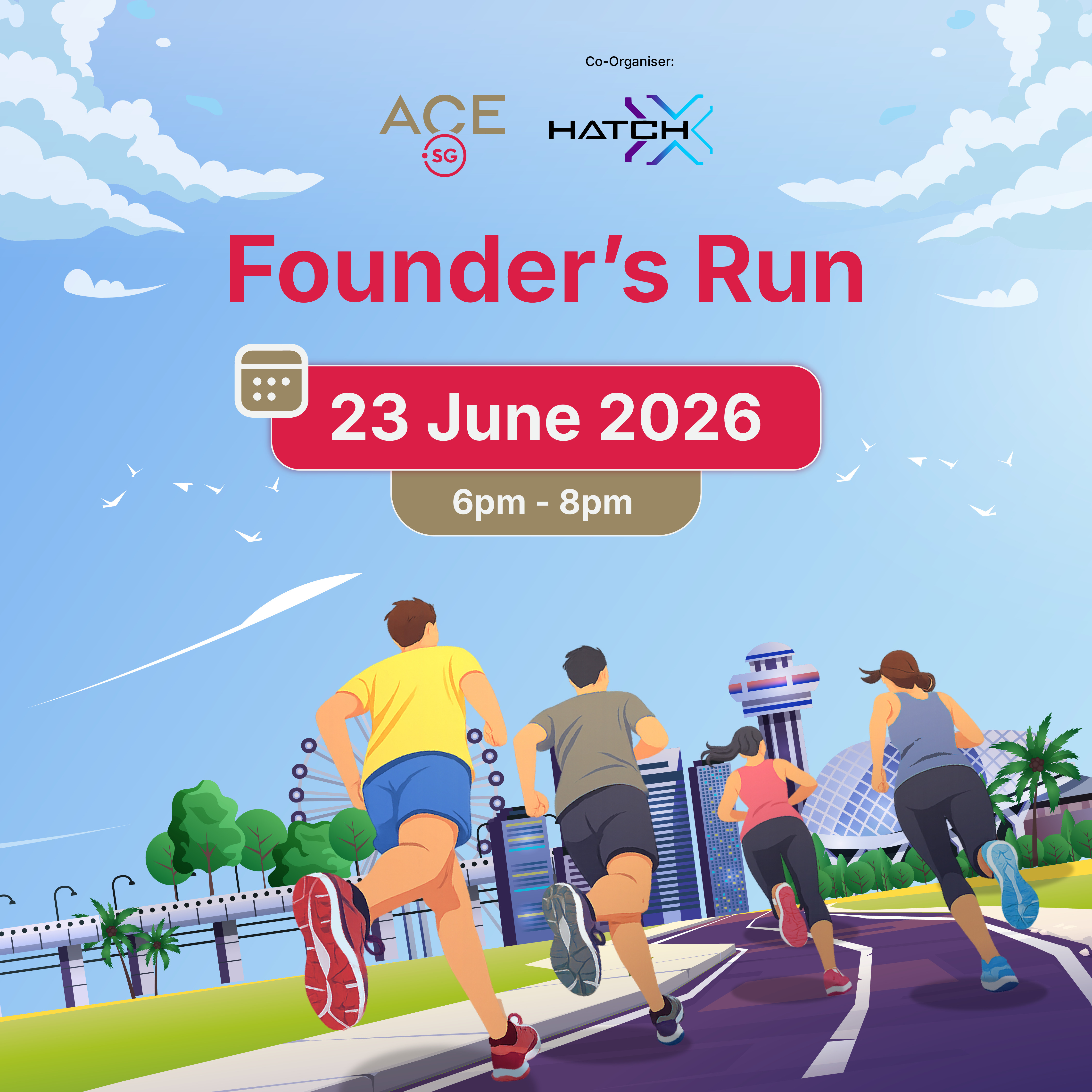 Cover art for #Founder's Run — ACE Ideation Centre