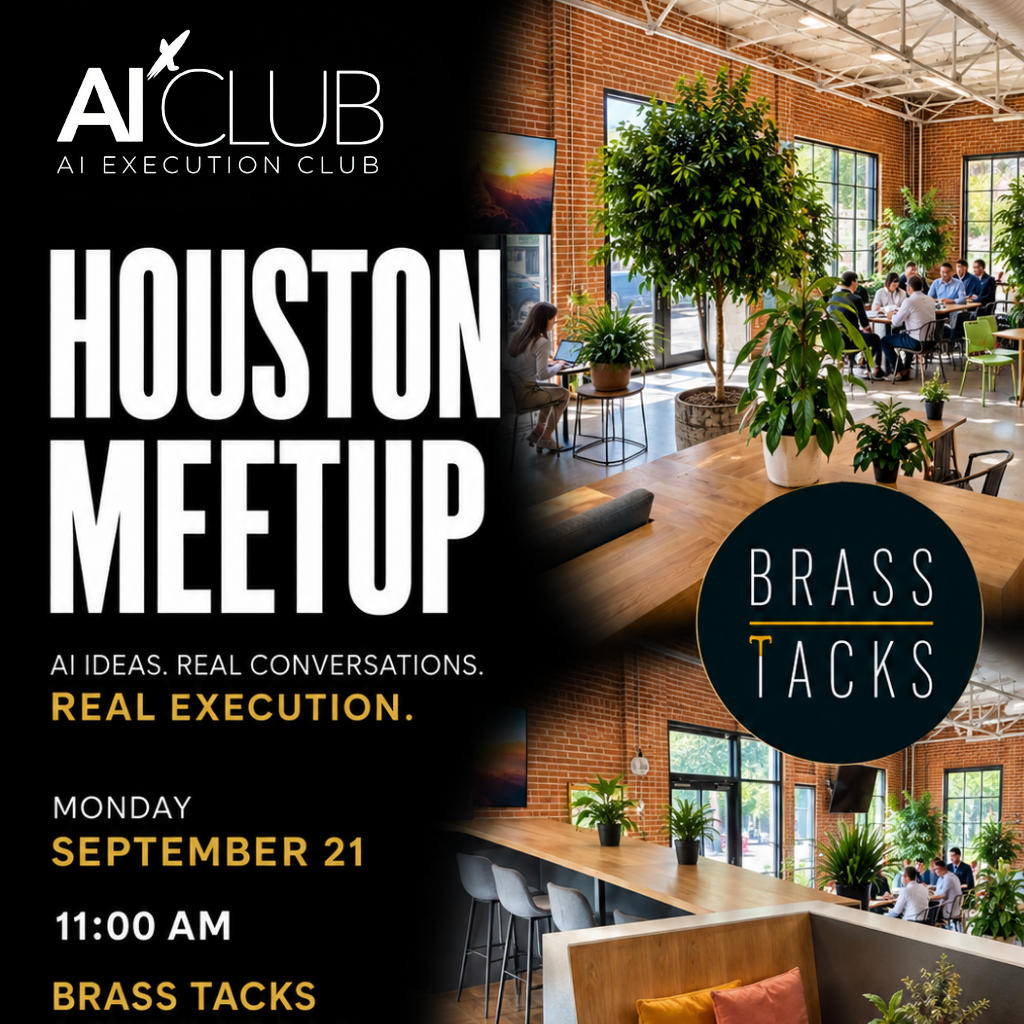 Club de Ejecución de IA - Encuentro en Houston