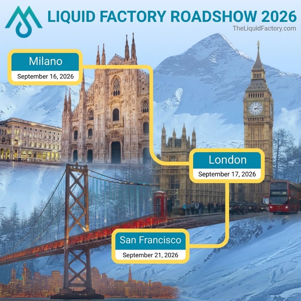 The Liquid Factory 2026 Roadshow - Milano