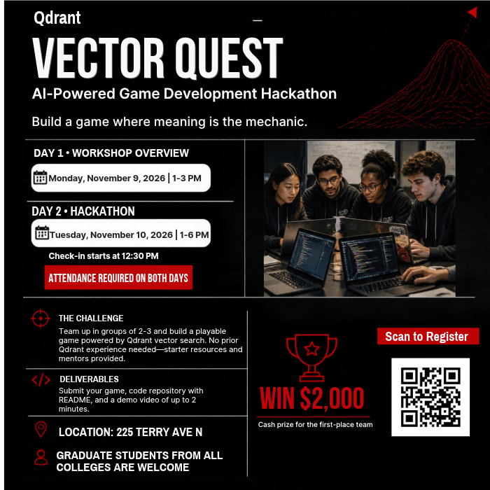 Qdrant Vector Quest: AI-Powered Game Development Hackathon