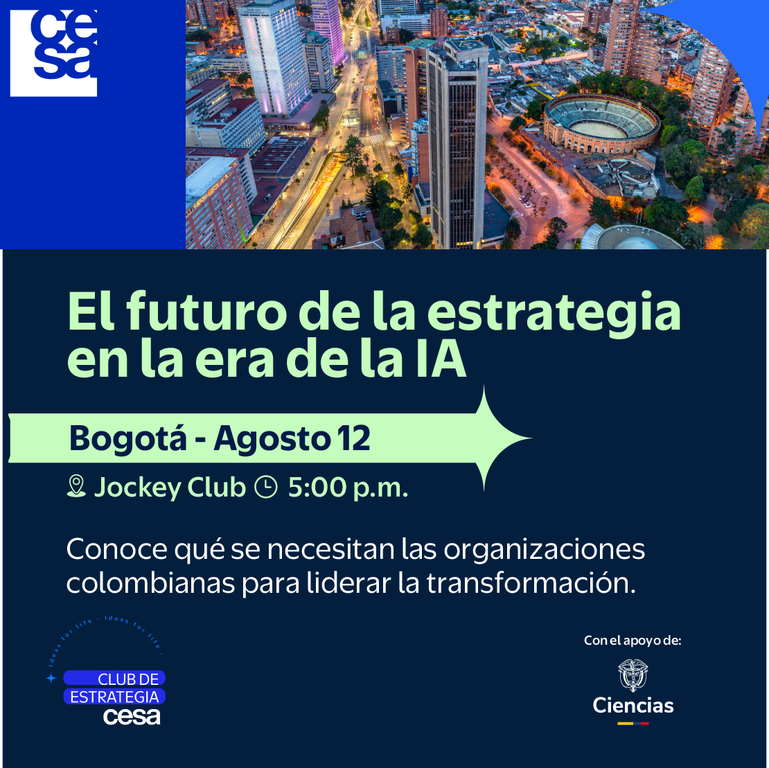 El futuro de la estrategia en la era de la IA - Bogotá