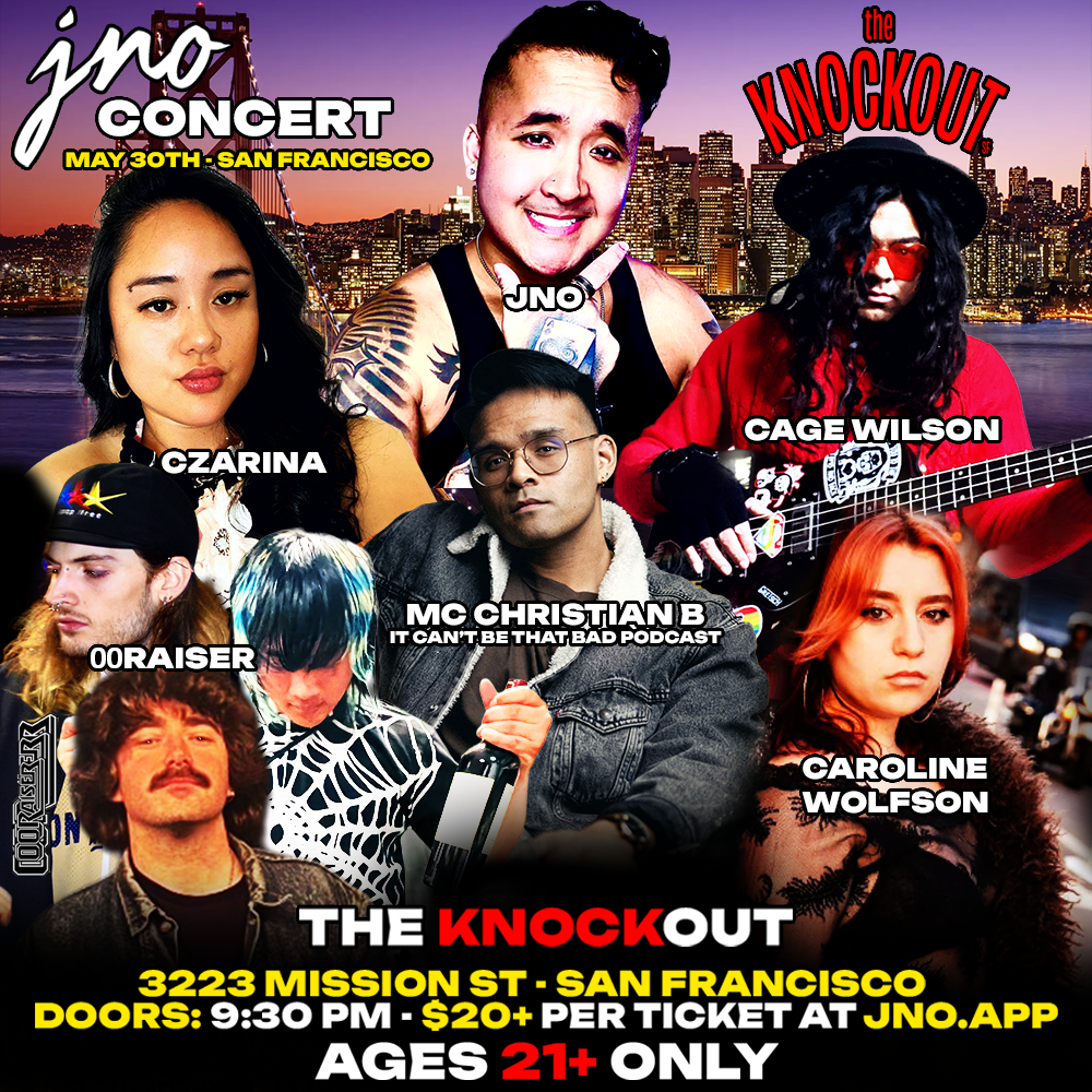 Cover art for #JNO Concert - The Knockout | San Francisco 5-30-2026 — Knockout