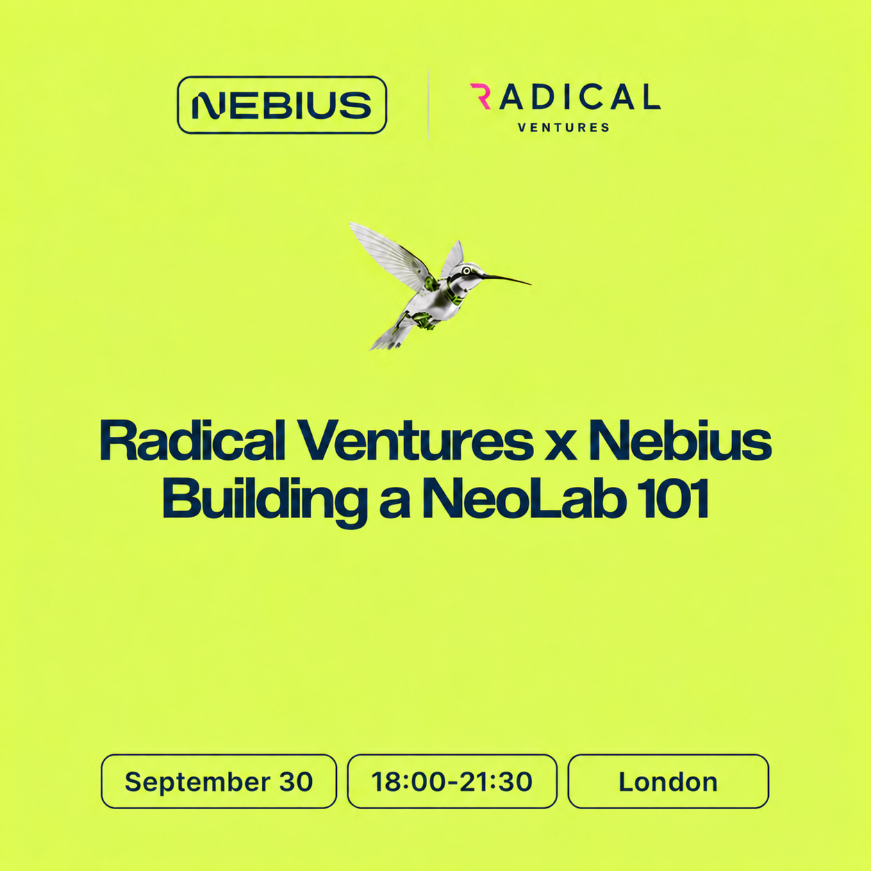 Building a NeoLab 101 - Radical Ventures x Nebius