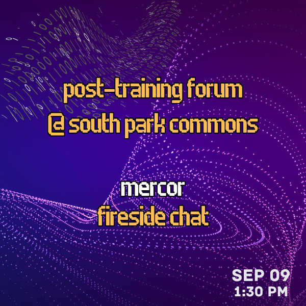 SPC Post-Training Forum: Mercor CEO, Brendan Foody