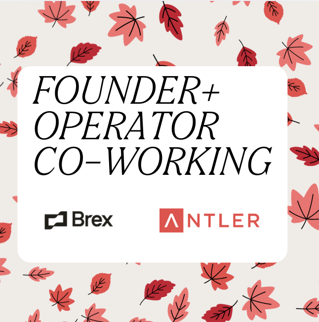 Antler Frontier x Brex Coworking Day