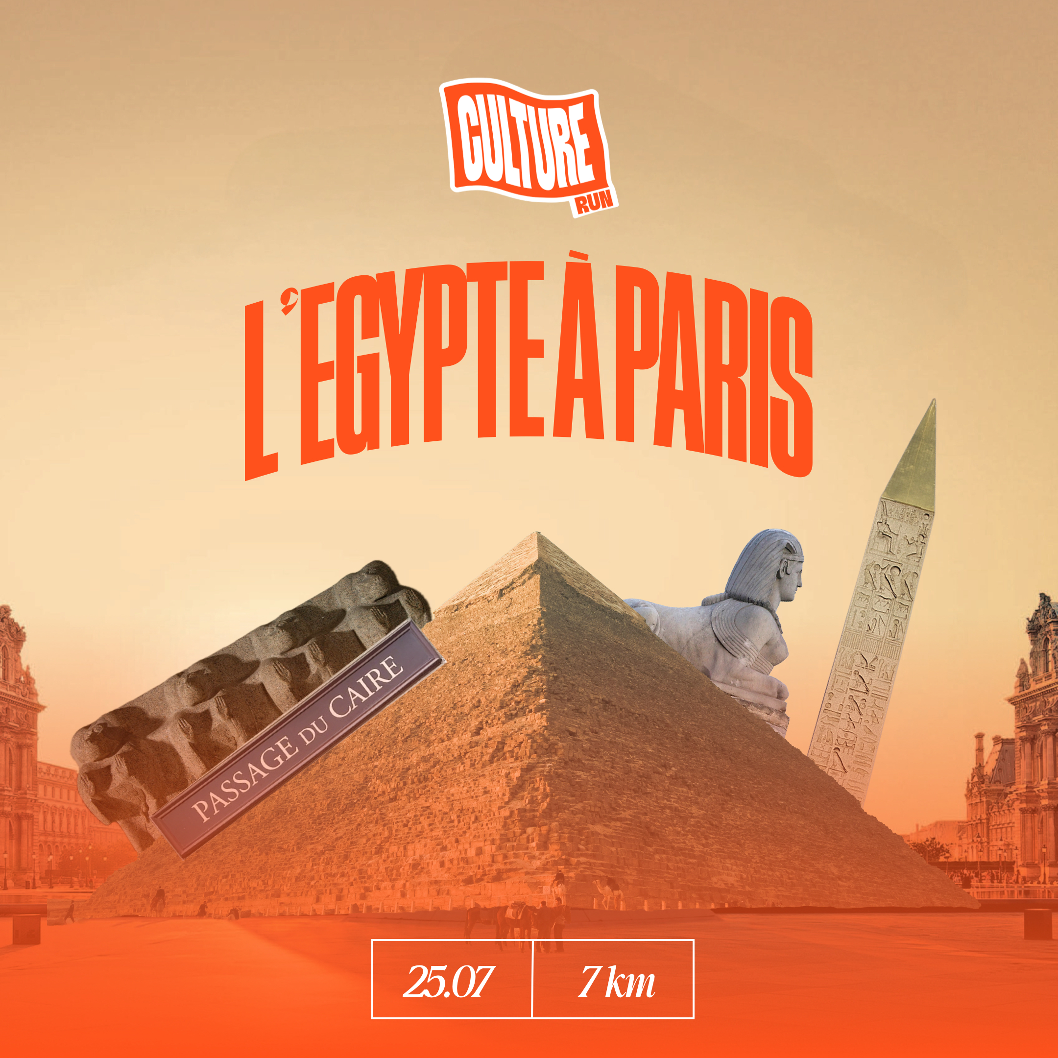 Culture Run : l'Égypte à Paris