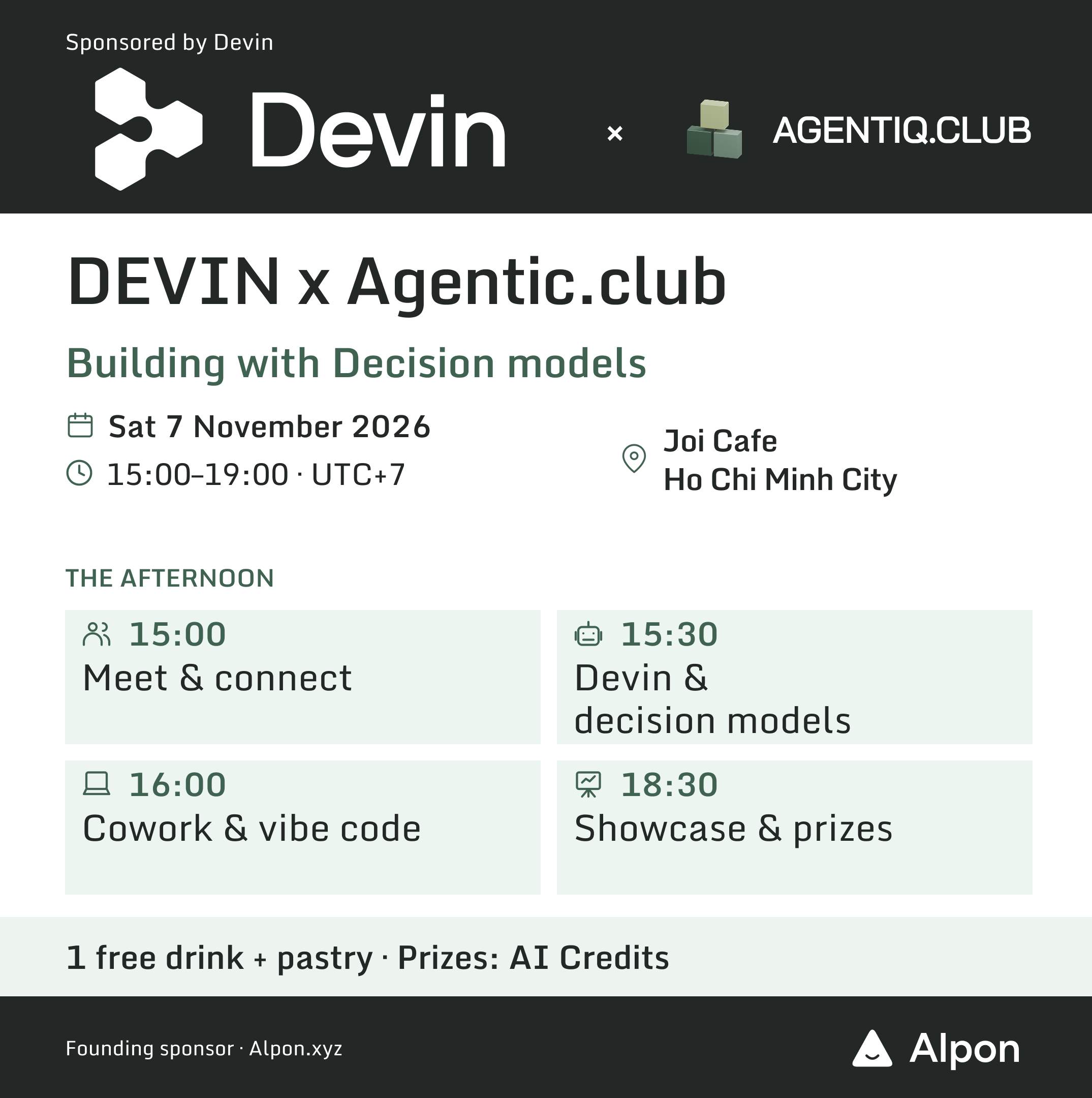 Devin x Agentiq.Club: Building with Decision Models