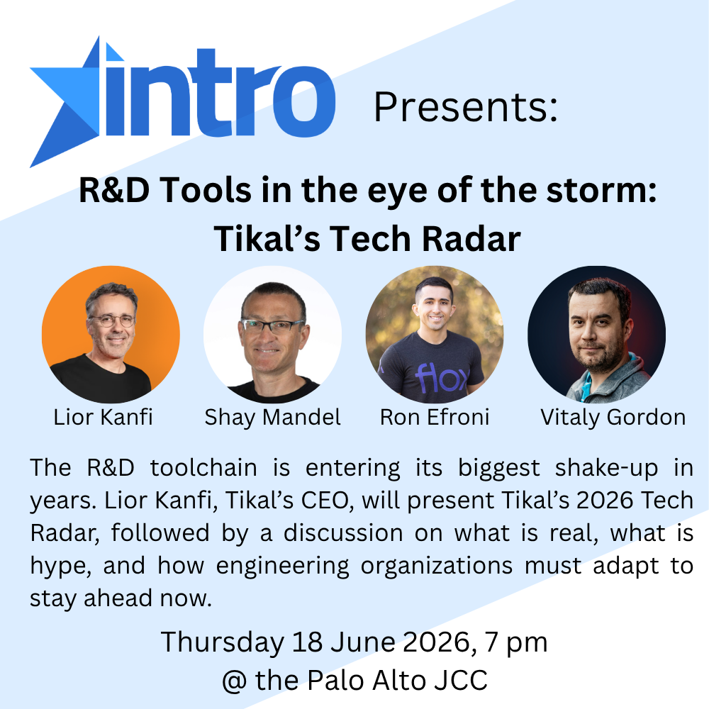 INTRO: R&D Tools in the Eye of the AI Storm - the Tikal Radar