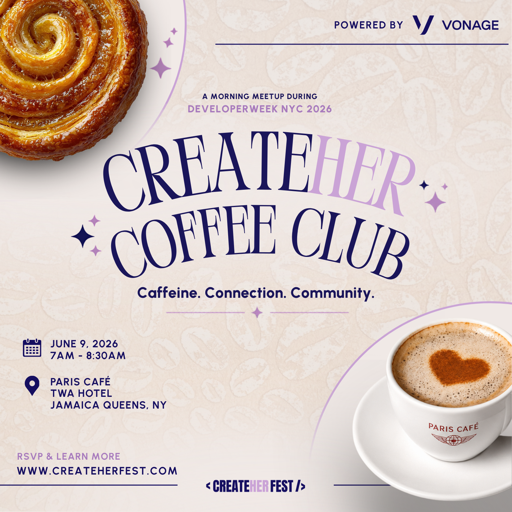 Cover art for #CreateHER Coffee Club — Queens, NY