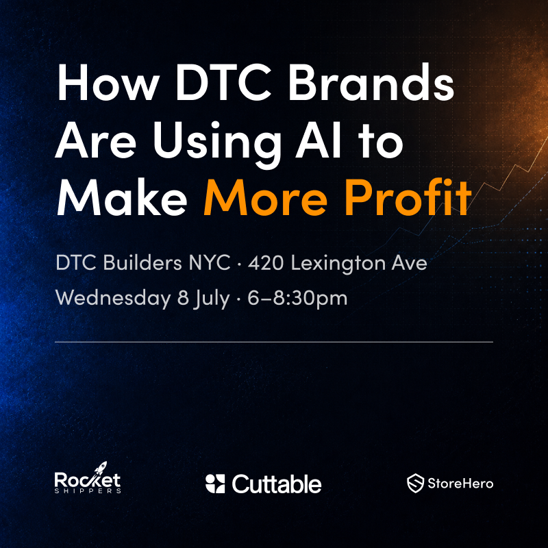 How DTC Brands Are Using AI to Make More Profit | DTC Builders NYC