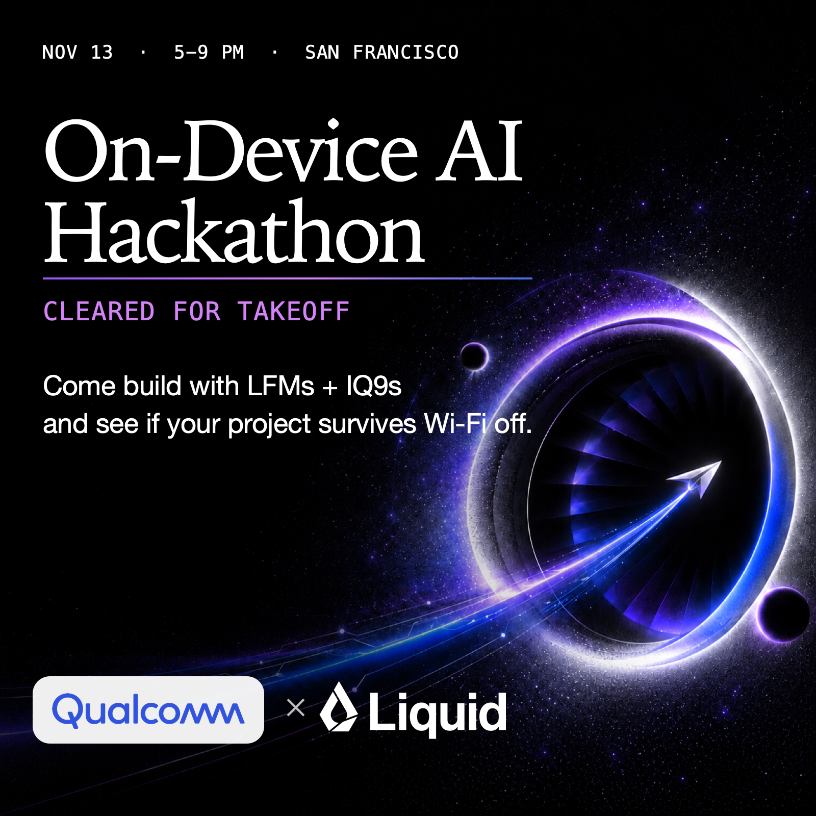 On-Device AI Hackathon: Cleared for Takeoff ✈️