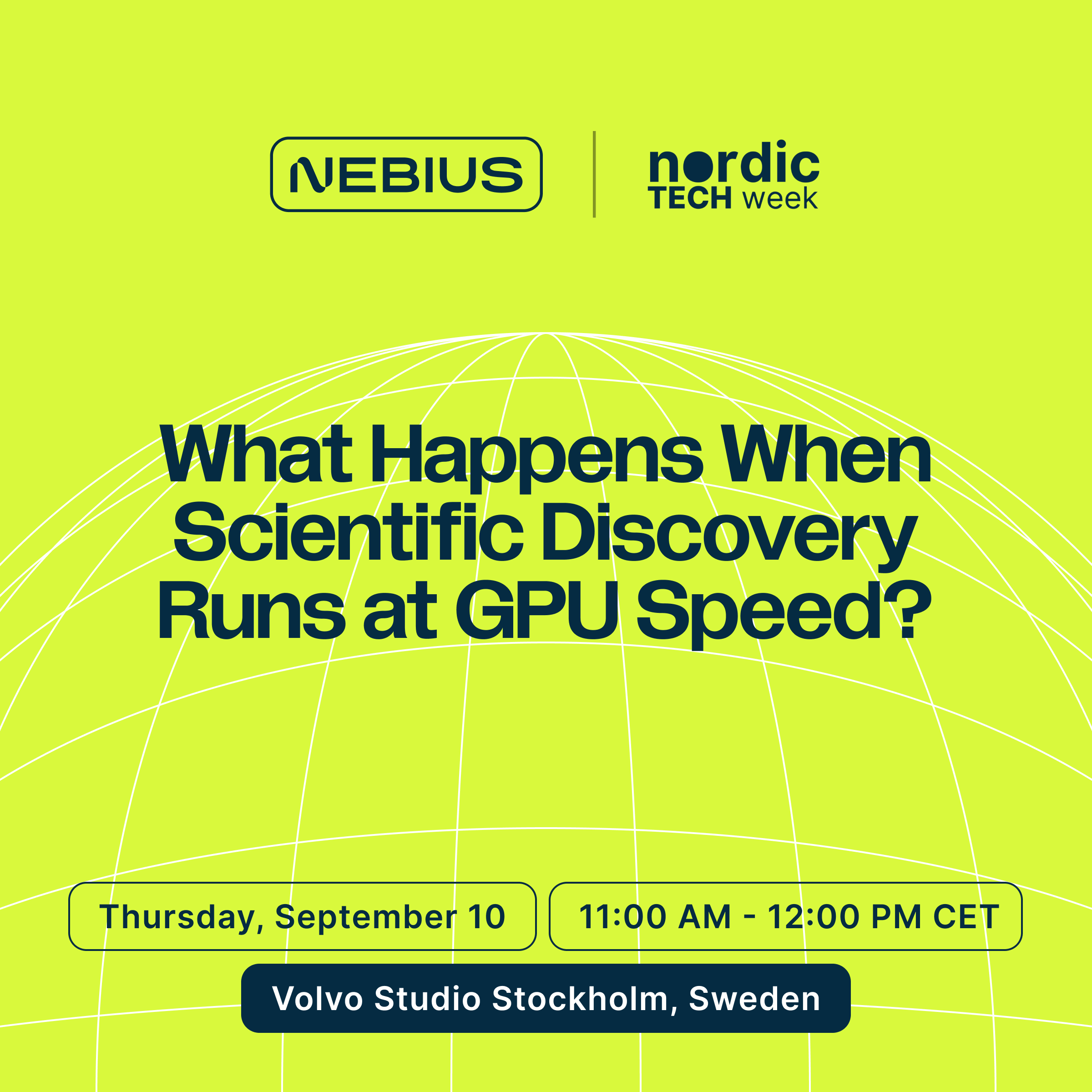 Was passiert, wenn wissenschaftliche Entdeckungen mit GPU-Geschwindigkeit erfolgen?