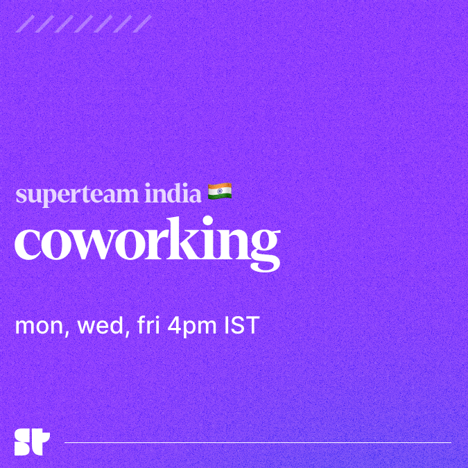Coworking - Superteam India