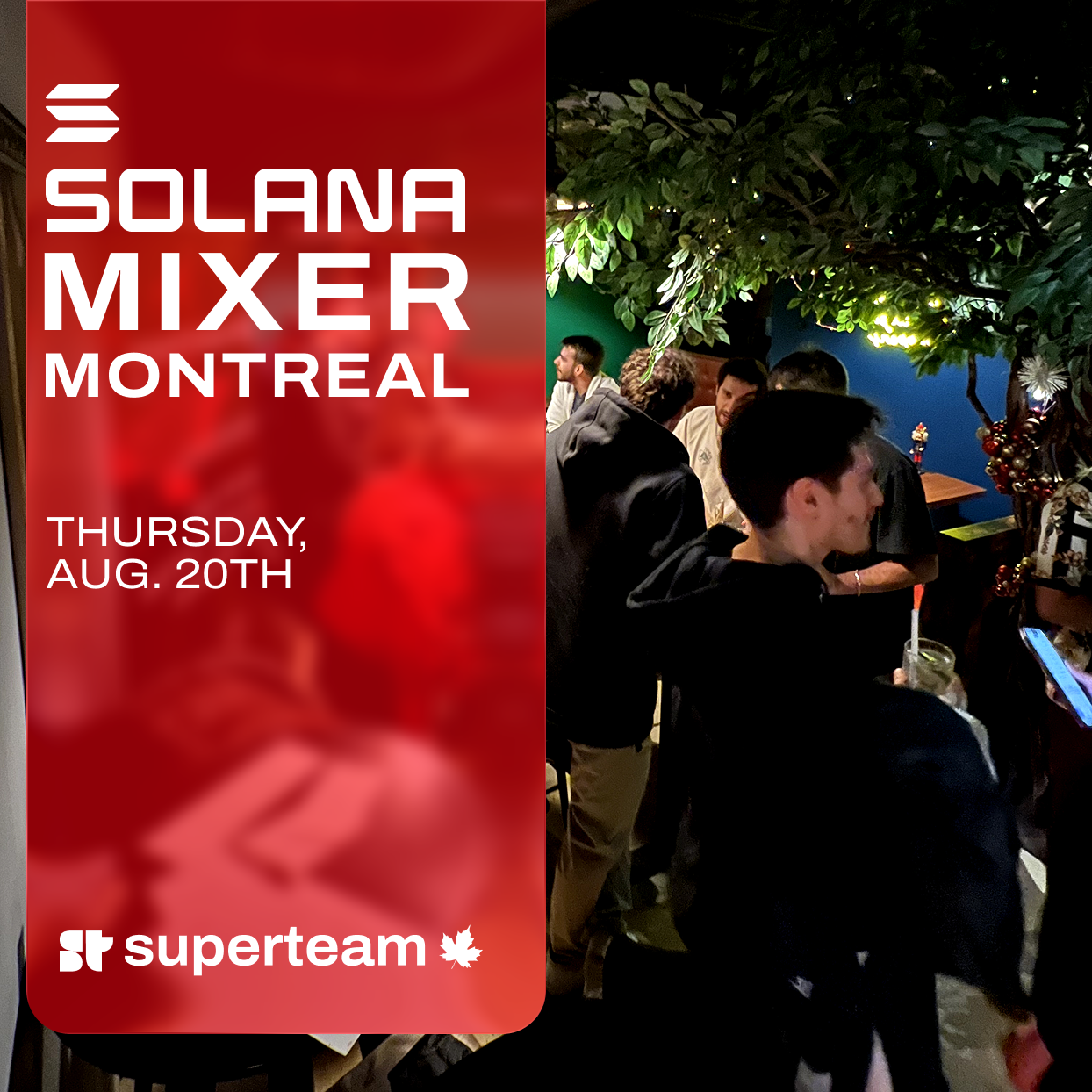 Solana Mixer Montreal