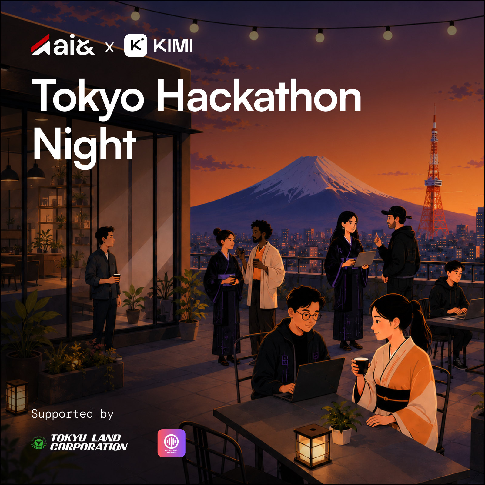 ai& × Noche del Hackathon Moonshot Tokyo