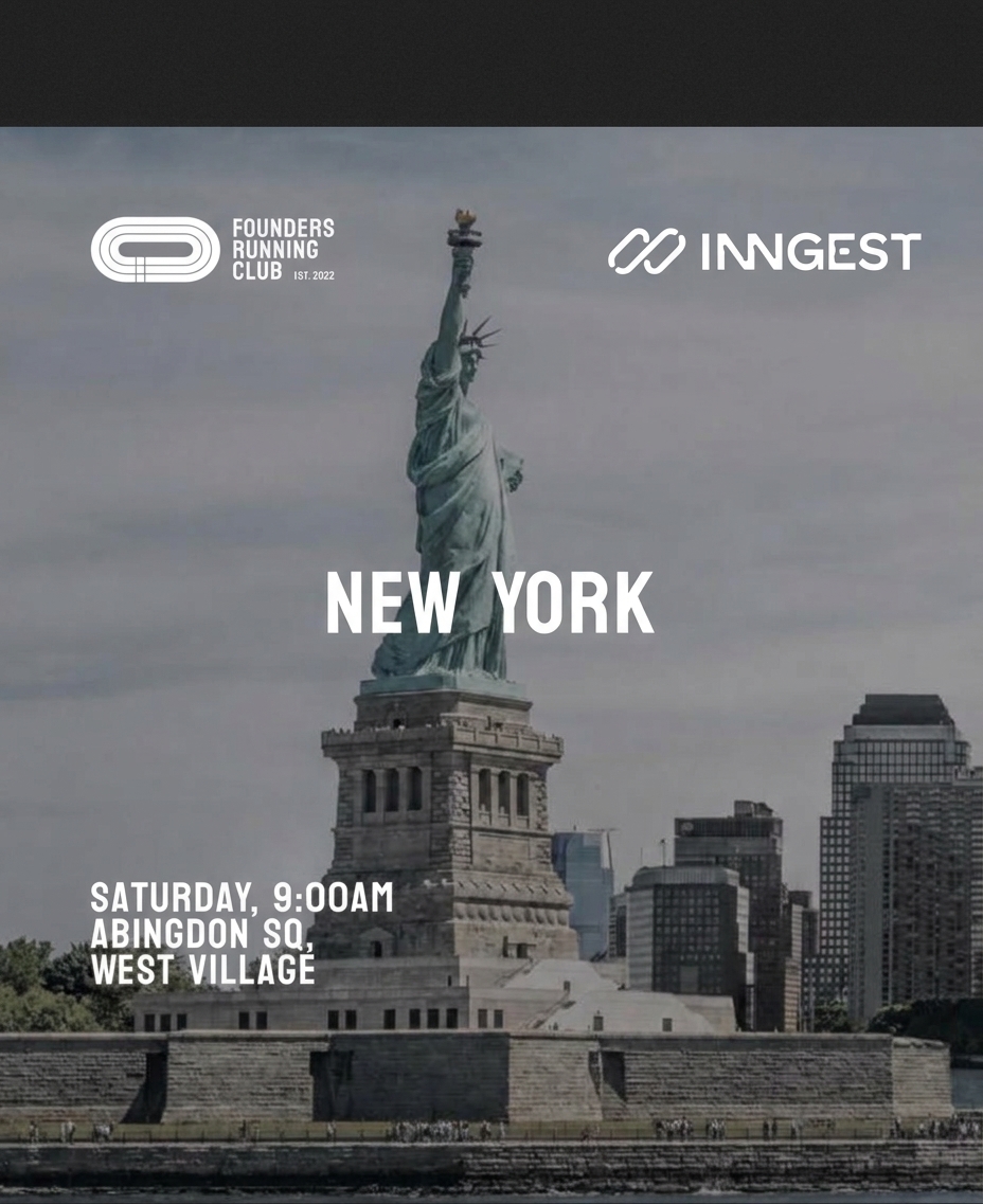 Founders Running Club x Inngest: Morning 5K, Coffee & Swag!