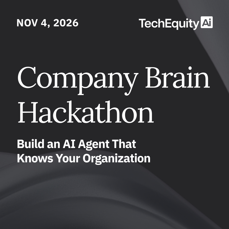 Company Brain Hackathon: Build an AI Agent That Knows Your Organization