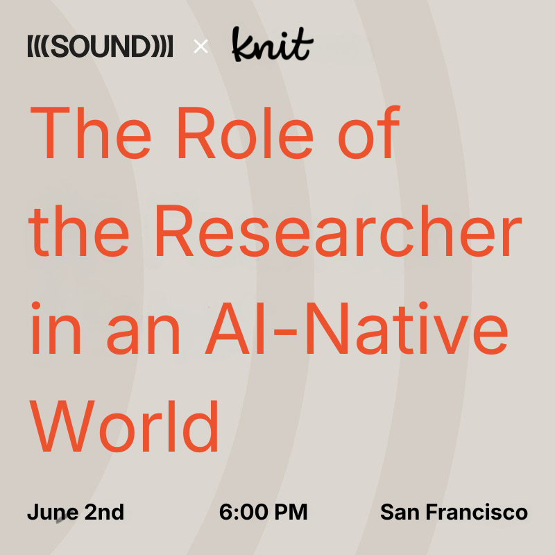 Cover art for #A Private Dinner on The Role of the Researcher in an AI-Native World — Spruce