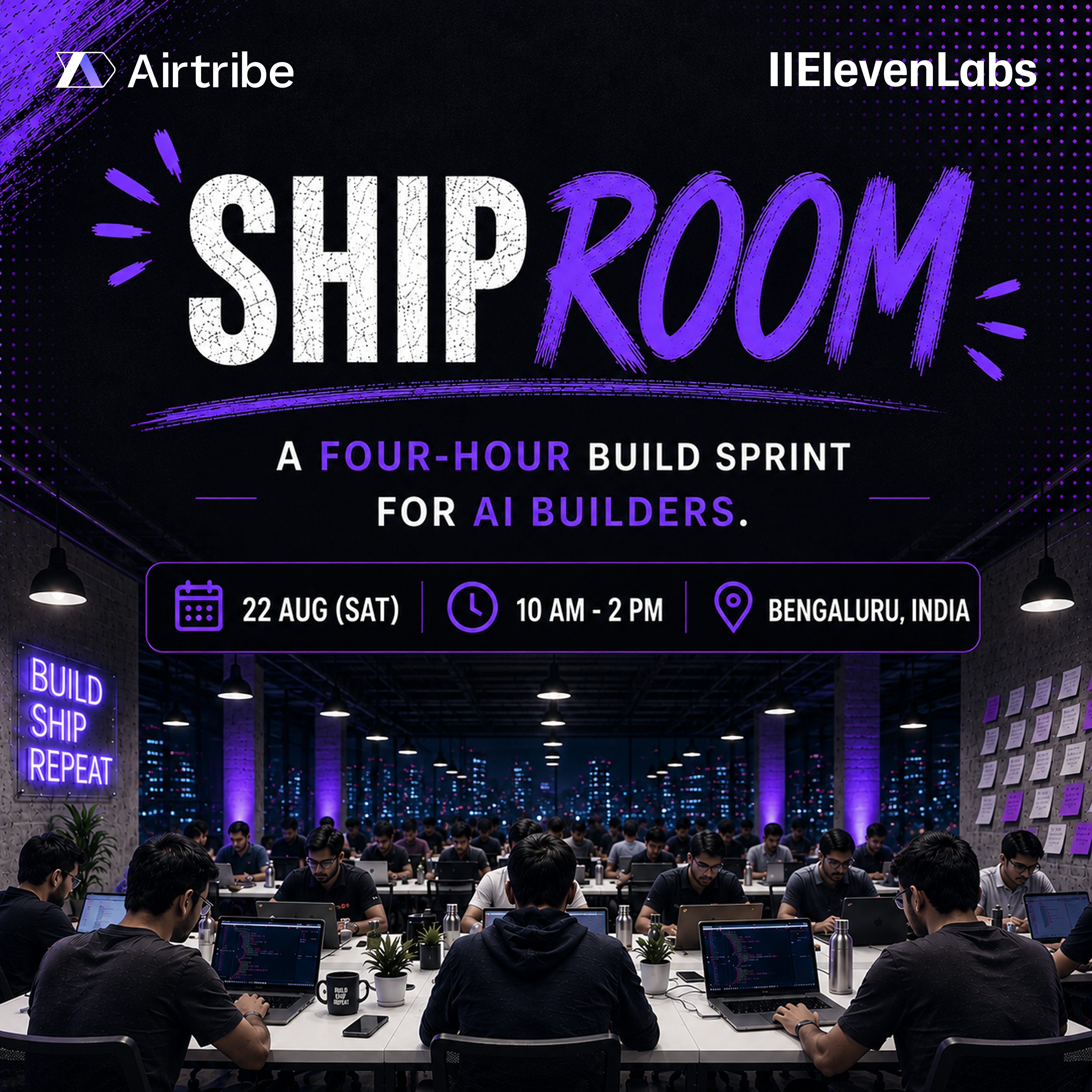 Crea tu Primer Agente de Voz | Airtribe × ElevenLabs