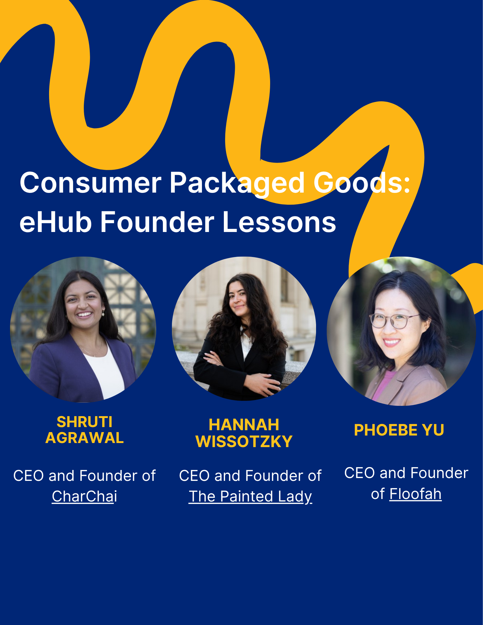 Consumer Packaged Goods: eHub Founder Lessons