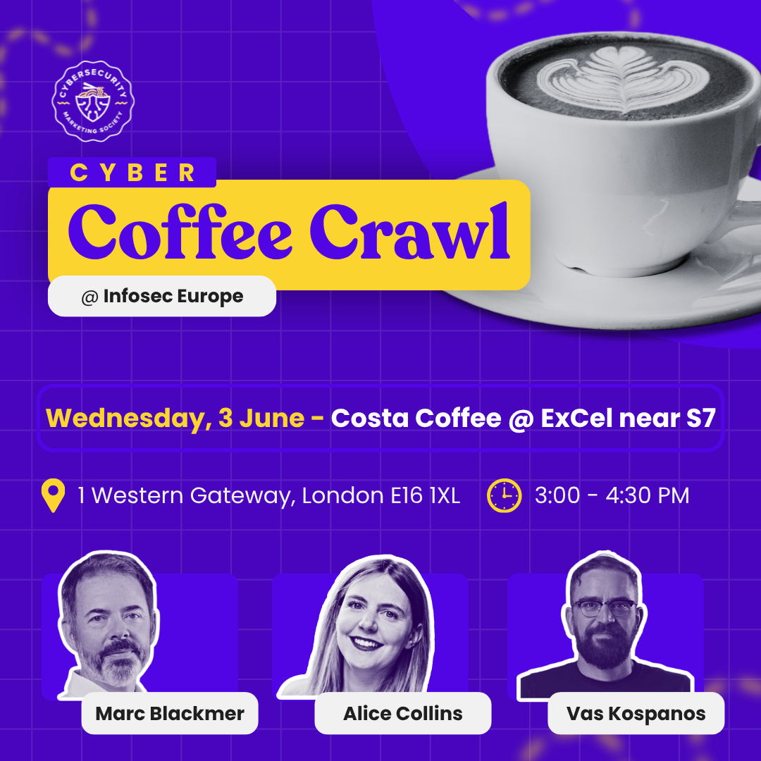 Cyber Coffee Crawl @ Infosec Europe - 3 June