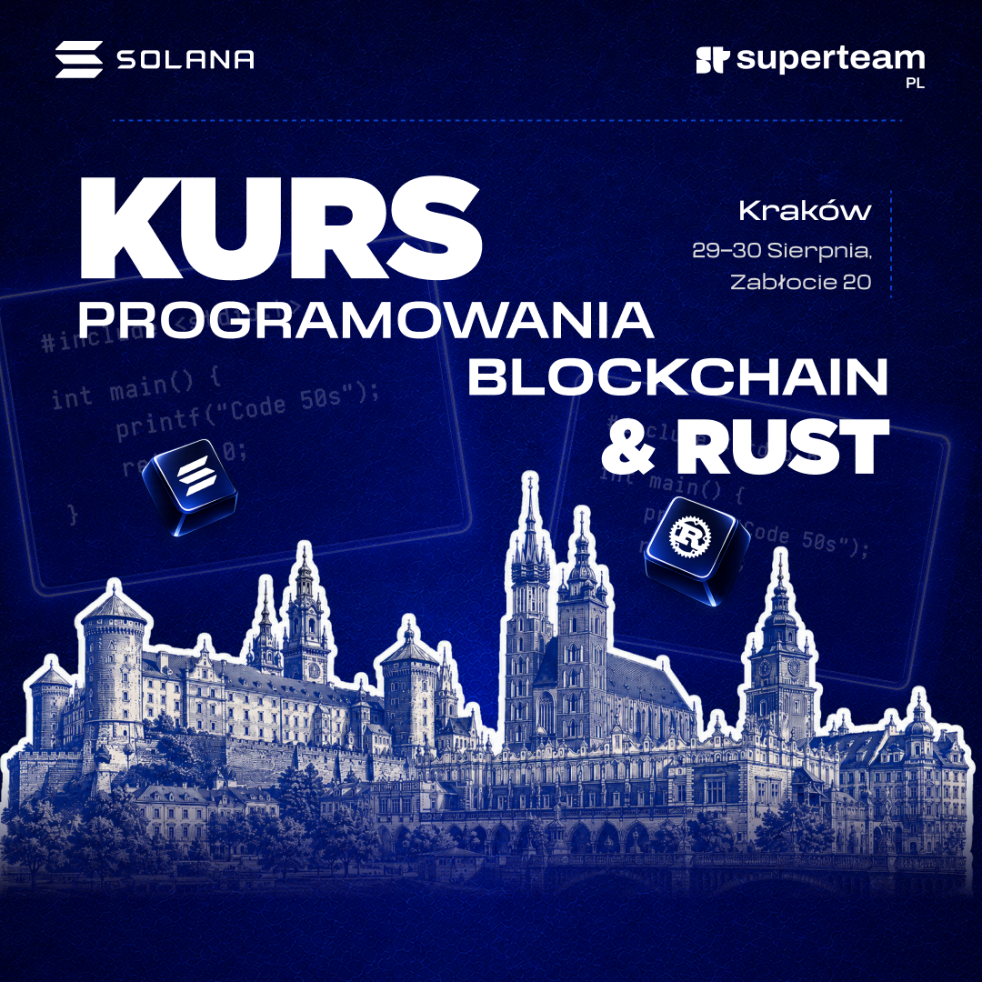 KURS PROGRAMOWANIA BLOCKCHAIN: KRAKÓW