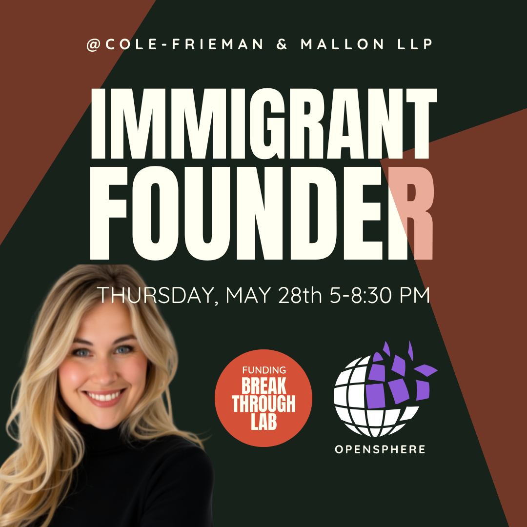 Cover art for #Immigrant Founders: Pitch to Investors, Network, & Learn from Anastasia Trofimova, Sundae — San Francisco, CA