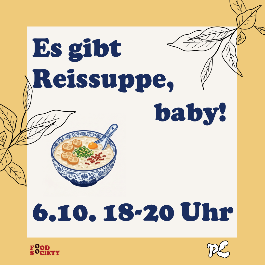 Es gibt Reissuppe, Baby!