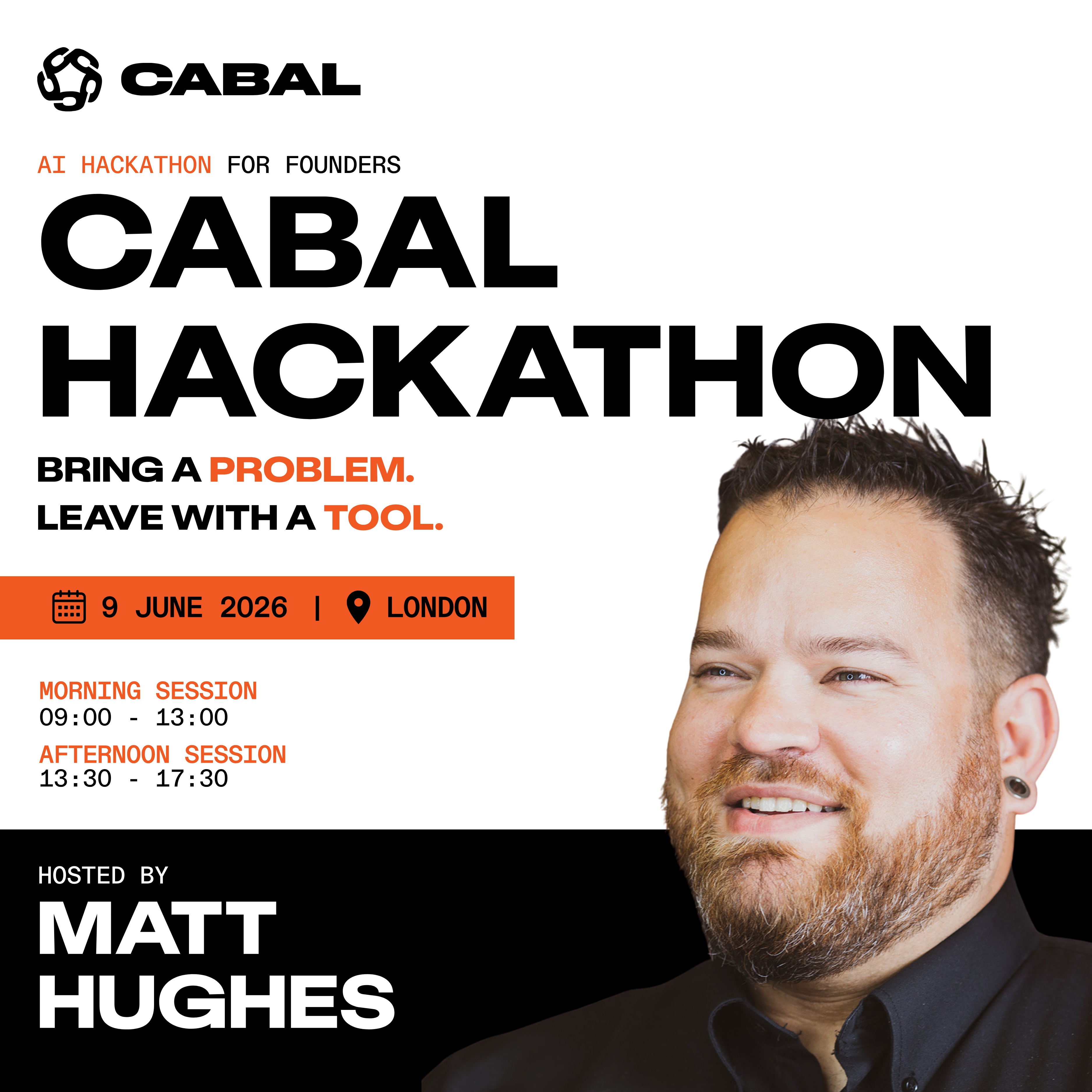 Cover art for #CABAL HACKATHON — London, United Kingdom