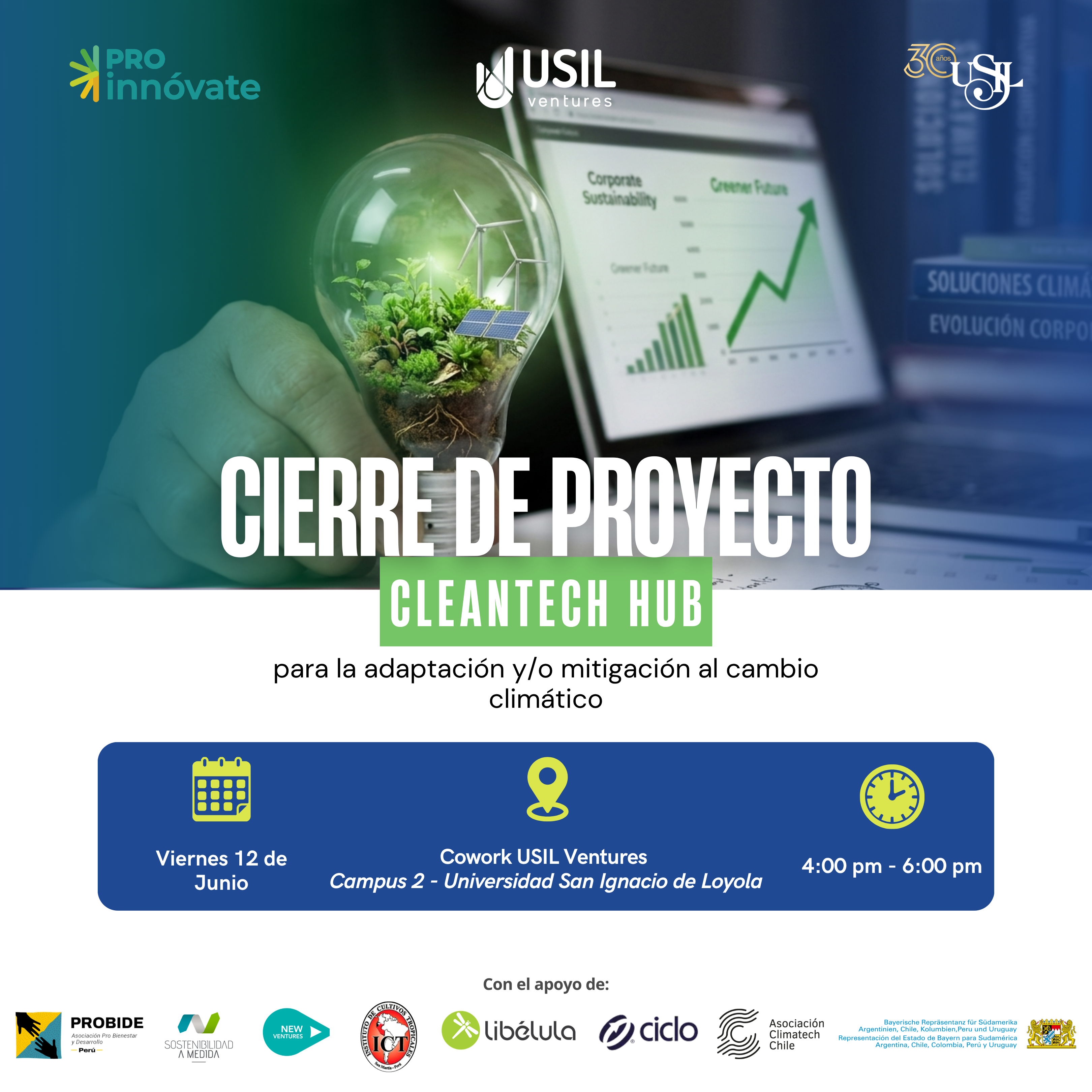 Cierre de Proyecto - Proinnóvate Climatech
