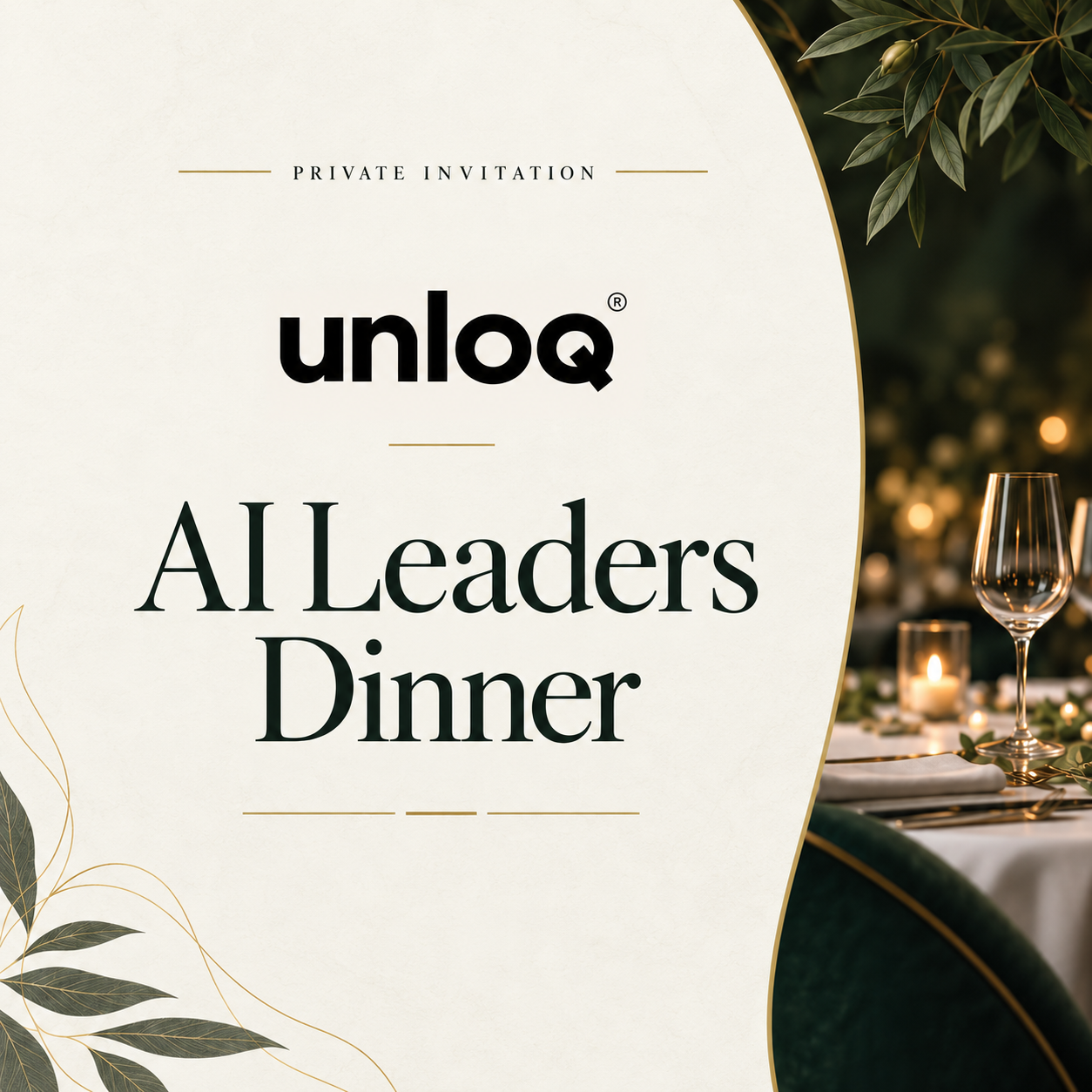 AI Leaders Dinner: Supercharging Growth