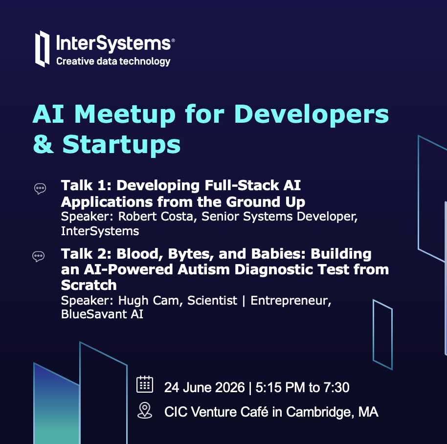 AI Meetup for Developers and Startups