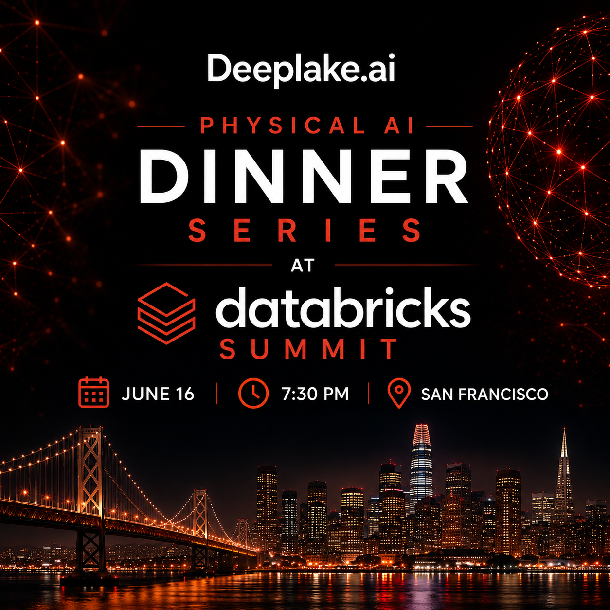 Physical AI Dinner Series at Databricks Summit
