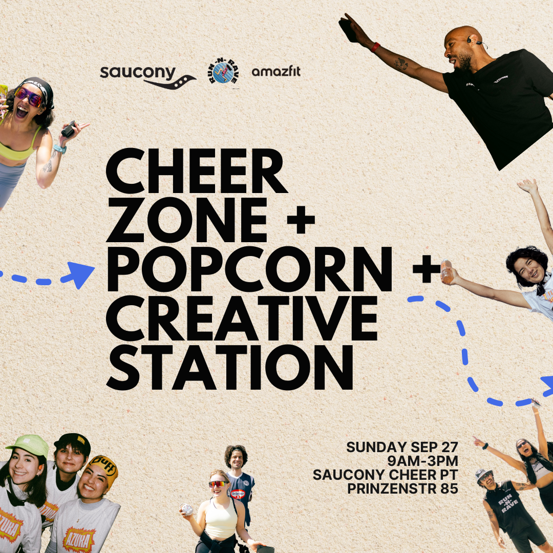 CHEER POINT + CREATION STATION x SAUCONY x AMAZFIT