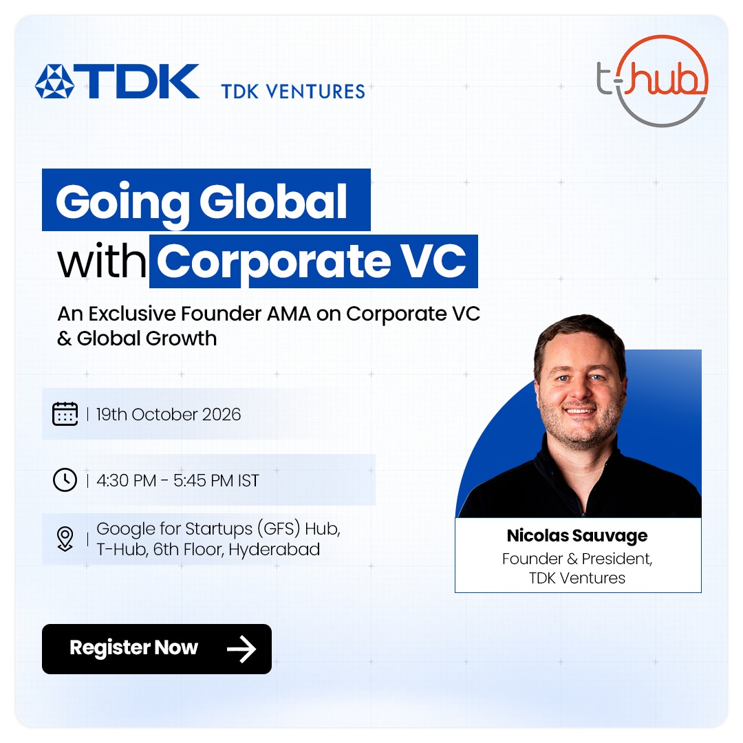 Going Global with Corporate VC: AMA with Nicolas Sauvage (TDK Ventures)