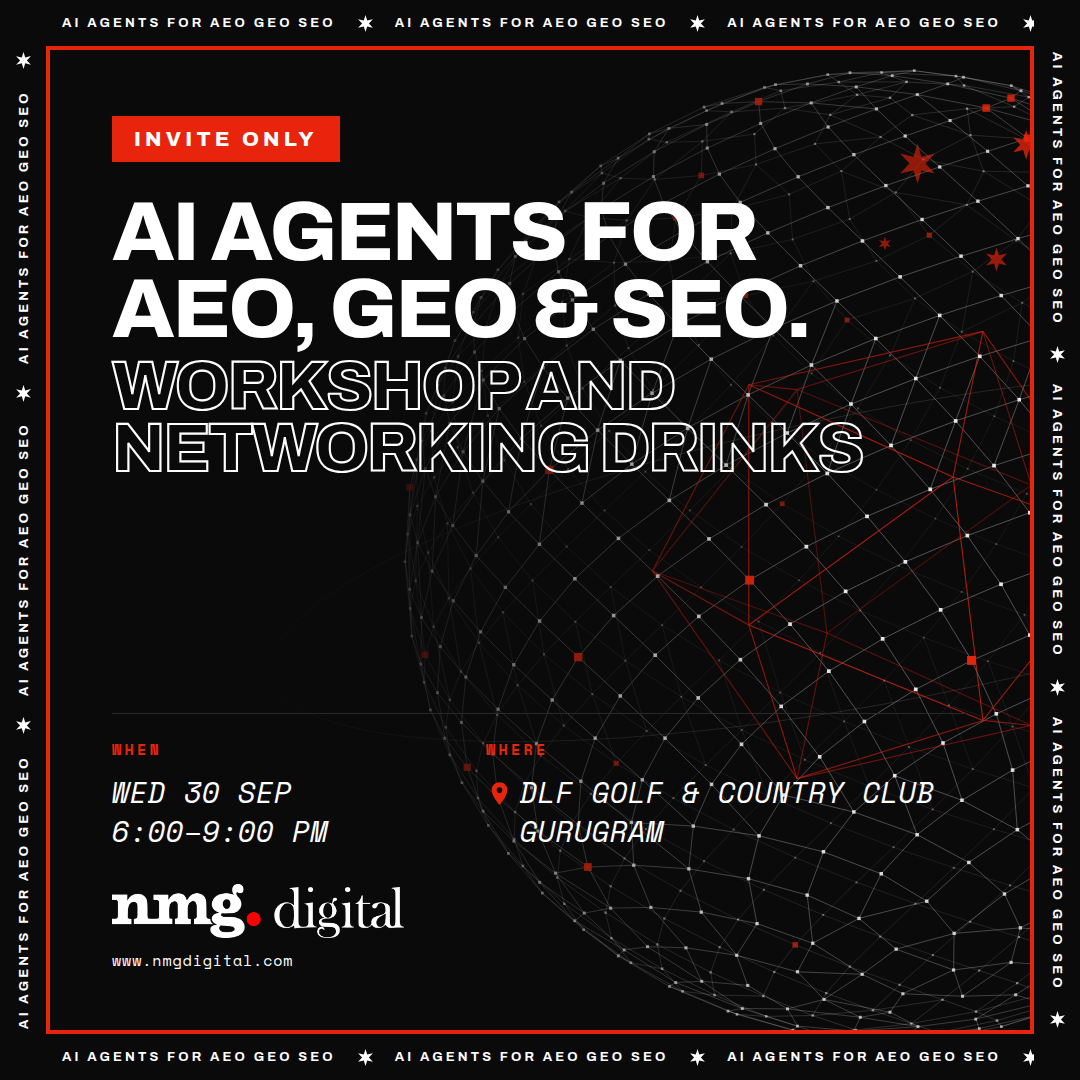 [INVITE ONLY] Workshop and Networking - AI Agents for AEO GEO SEO
