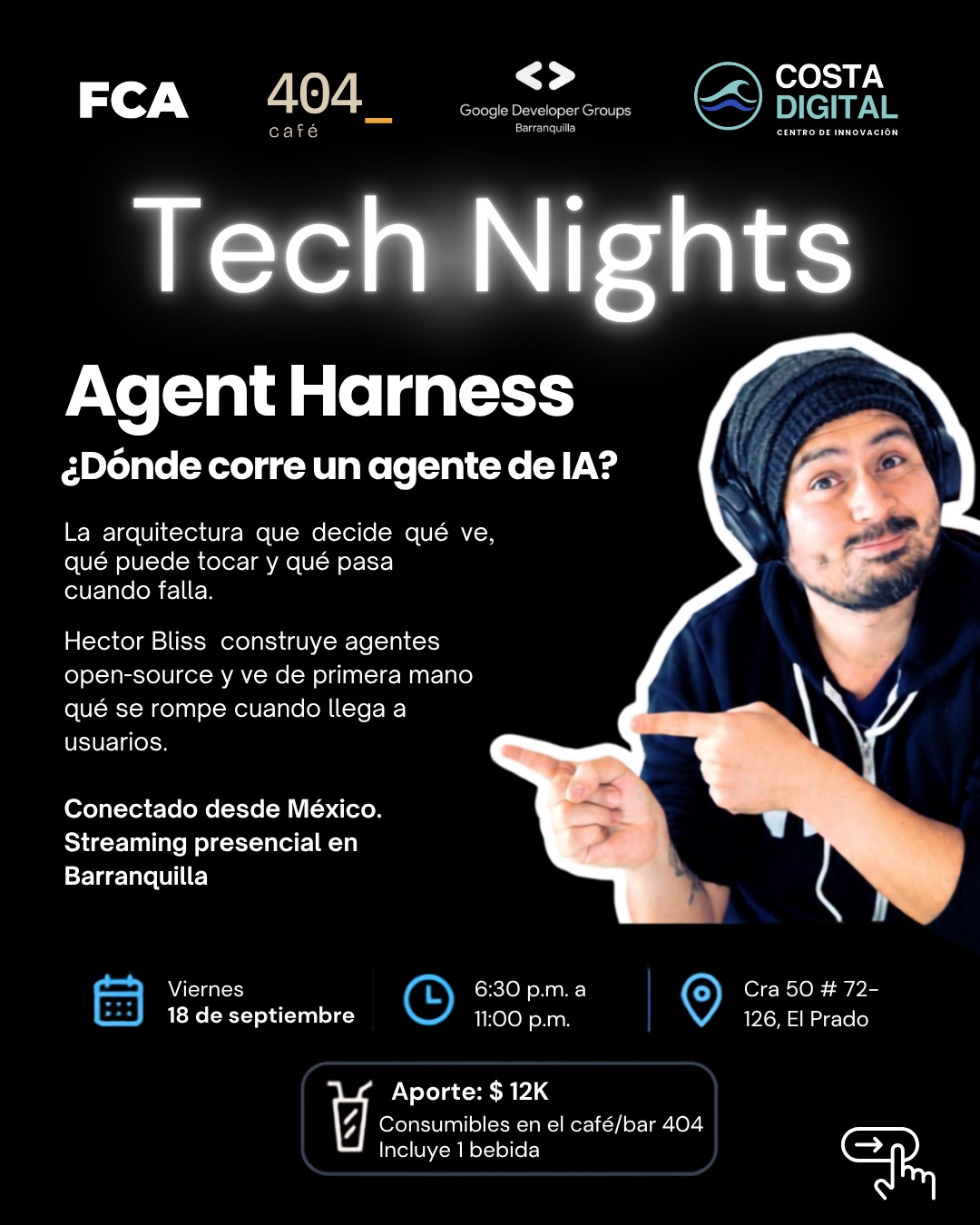Noche de Tecnología: Hablemos sobre Agent Harness, la arquitectura donde corre un agente