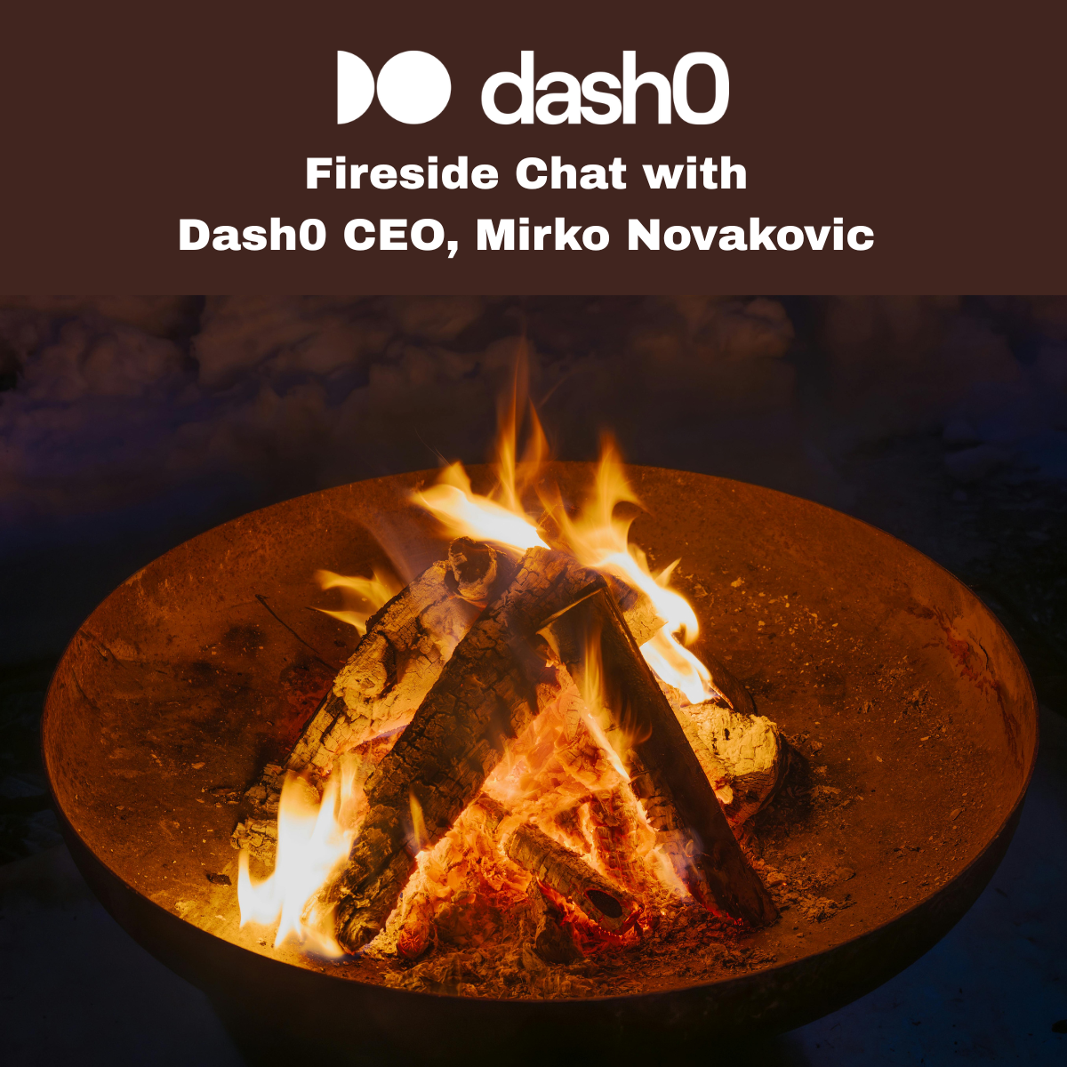 Cover art for #Join us for a Fireside Chat: From Datadog to Dash0 —> A Customer's Journey — House of AI