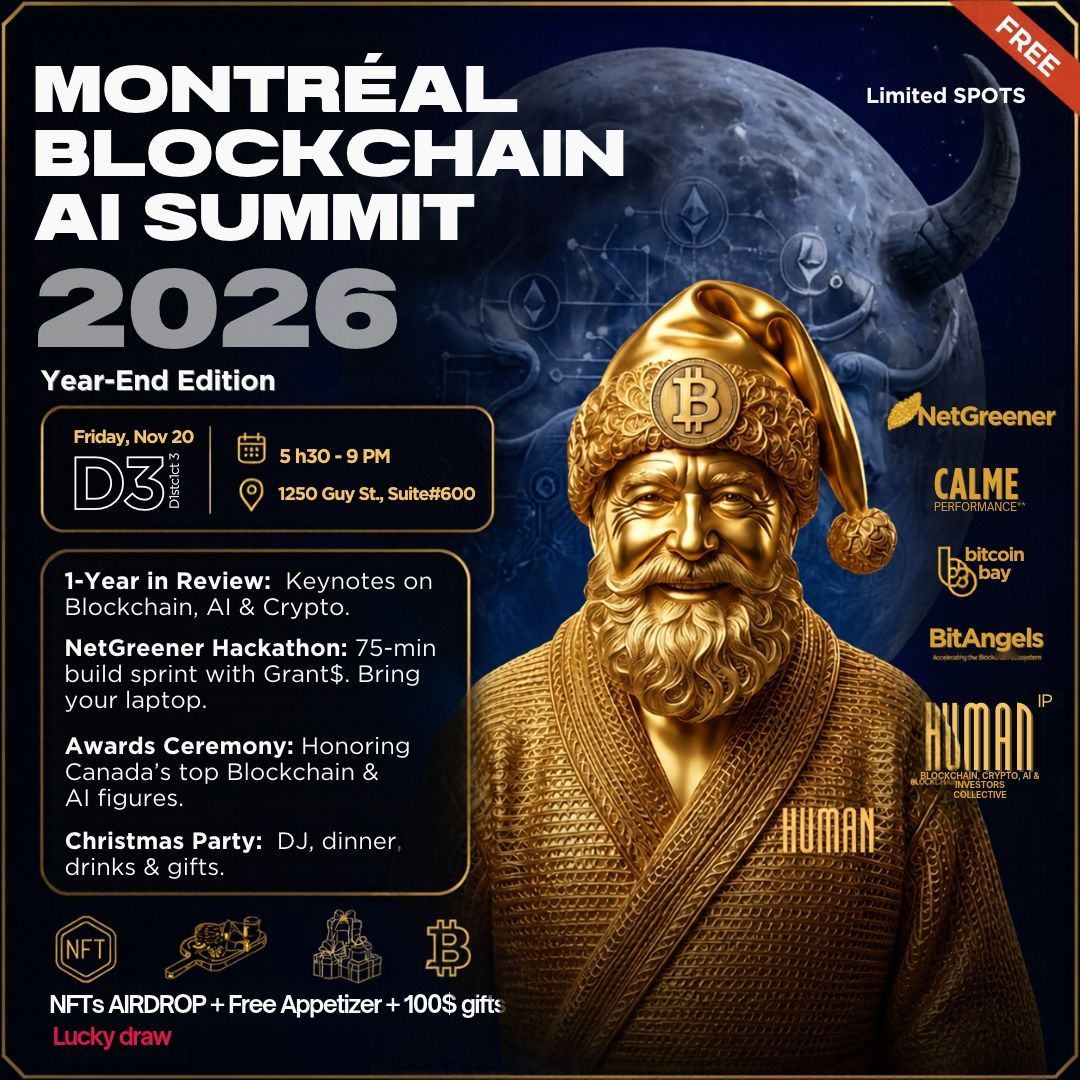 Blockchain & AI Summit Montreal 2026 – 3rd Edition