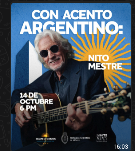 Con Acento Argentino: Nito Mestre
