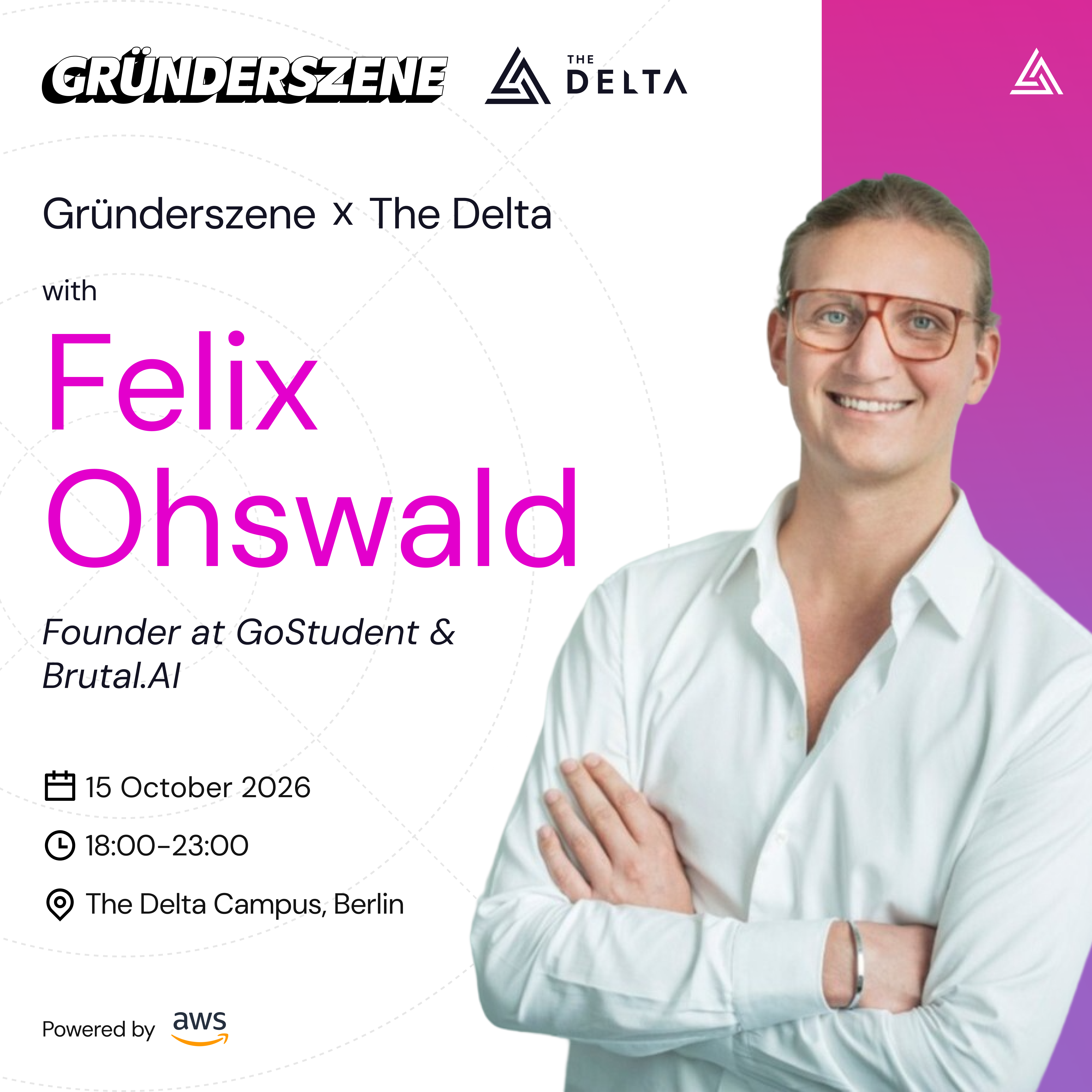 Felix Ohswald - Gründerszene x The Delta