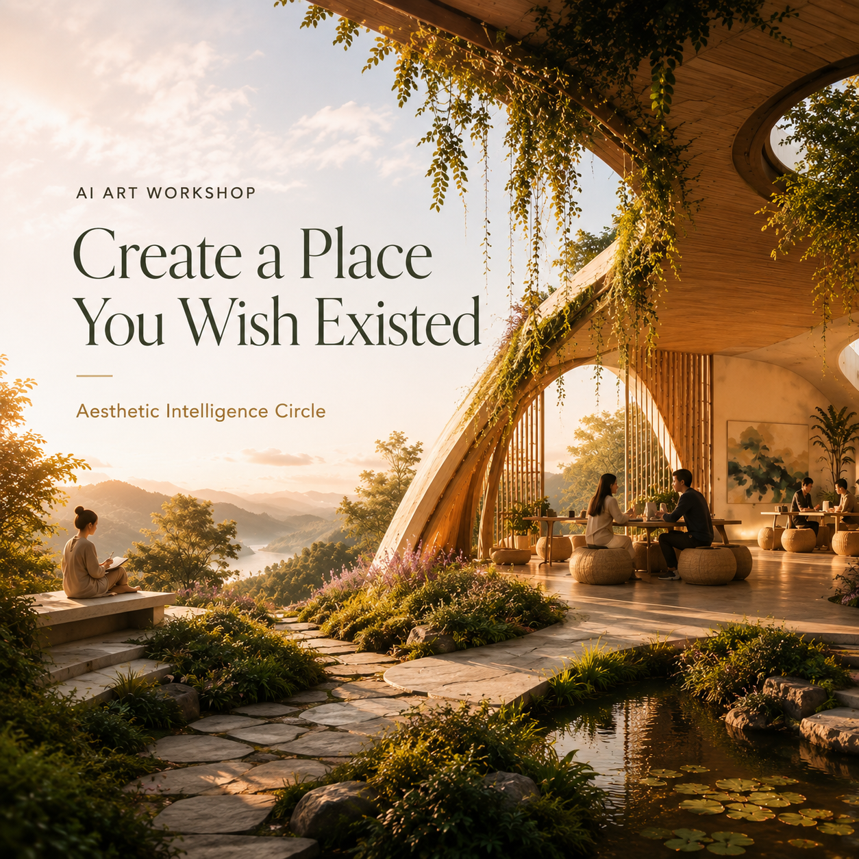 AI Art Workshop: Create a Place You Wish Existed
