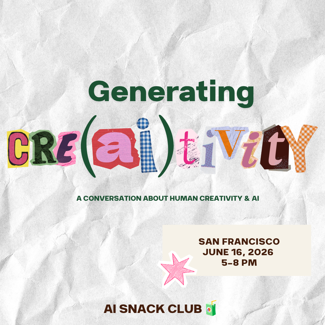 Cover art for #Generating Cre(ai)tivity with AI Snack Club — AWS Builder Loft