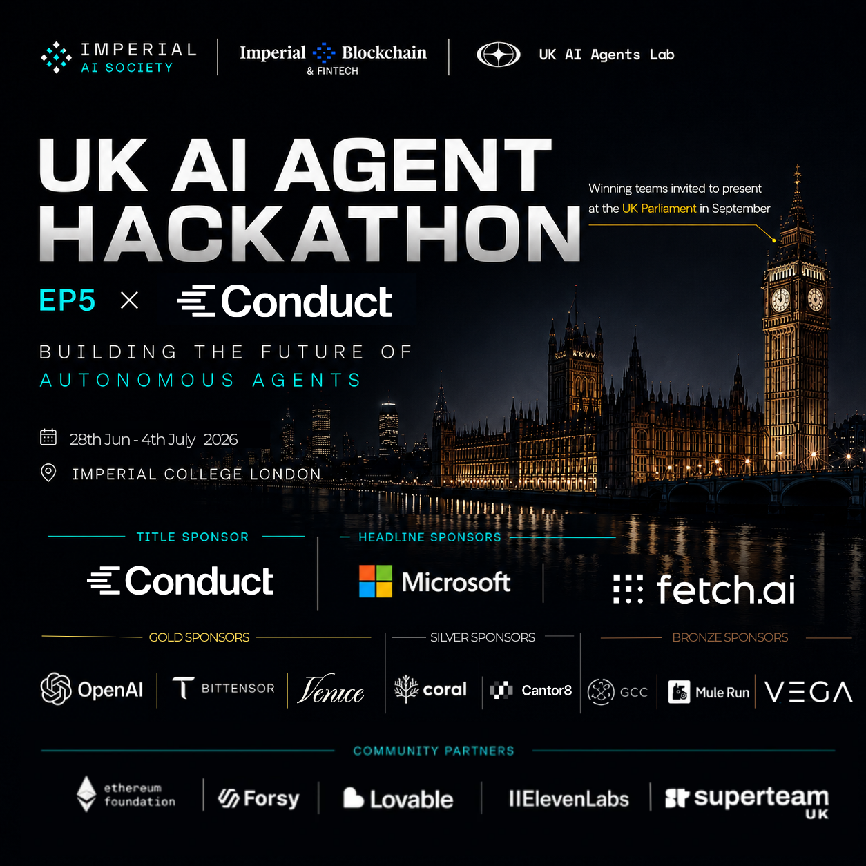 UK AI Agent Hack Ep5. x Conduct.AI